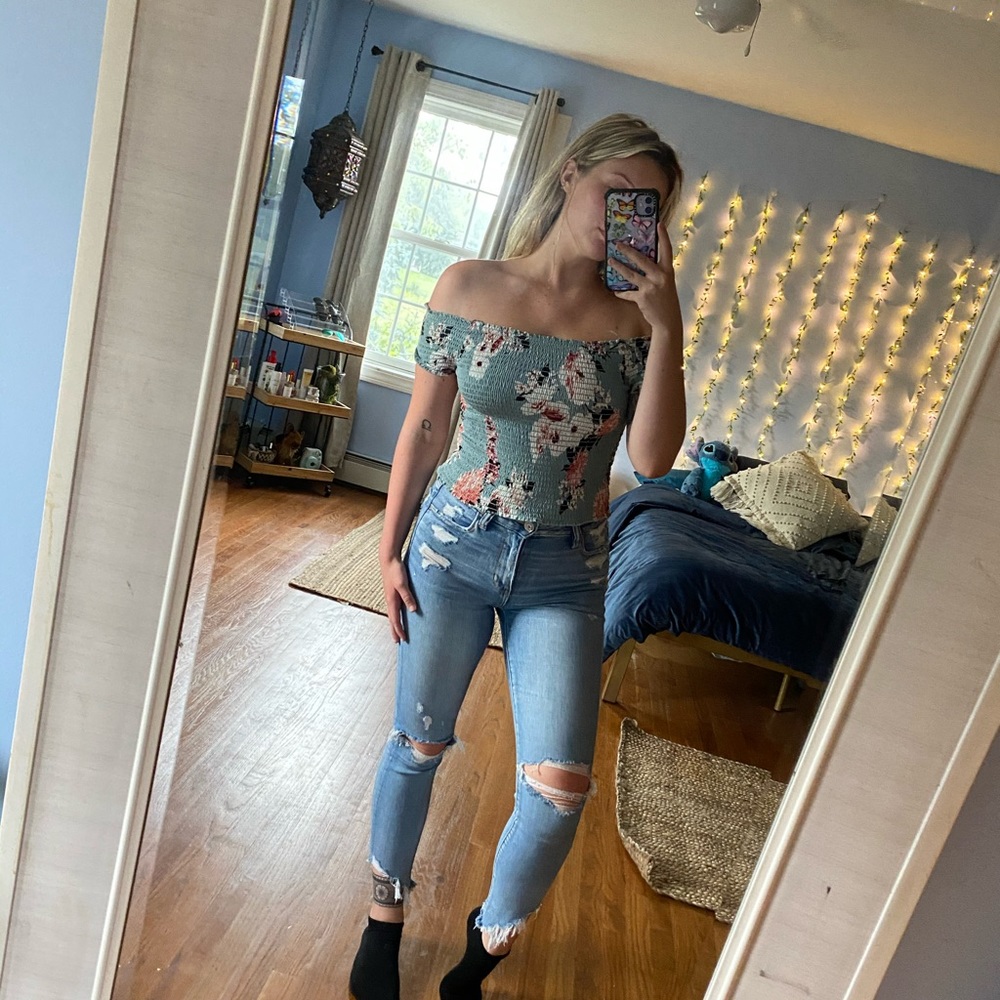 Pacsun off the shoulder top